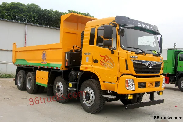 Sinotruk MAN H5 350 hp 8X4(12 wheels) 5.6m dump truck Exterior