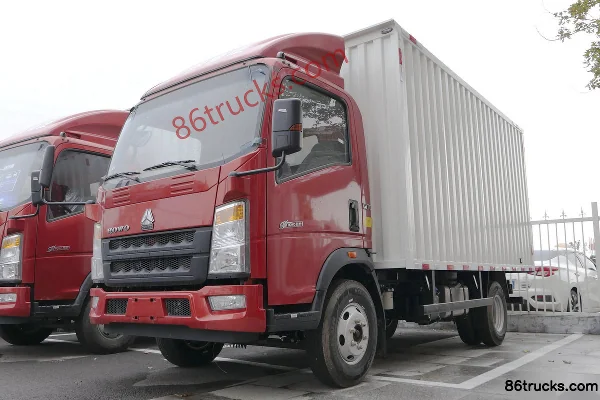 Sinotruk HOWO Zhuimeng 130 hp 4X2(6 wheels) 4.15m single-row van light truck Exterior (3) | 86Trucks
