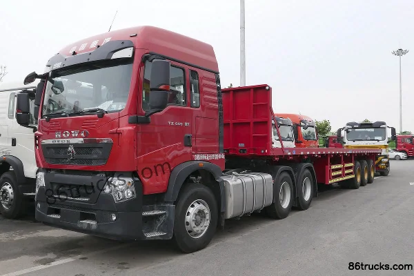 Sinotruk HOWO TX camion lourd 440 ch 6X4(10 roues) tracteur routier Extérieur (2) | 86Trucks