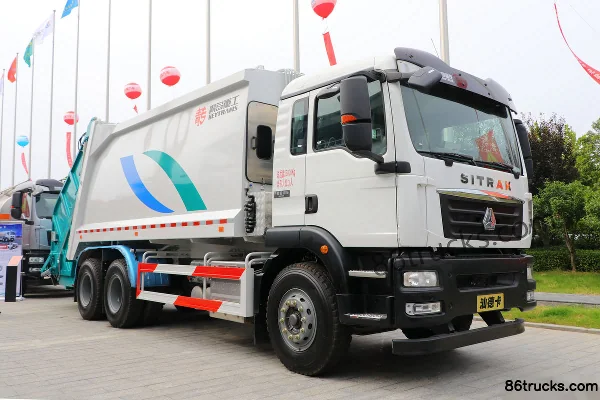Qingdao Heavy-Duty Truck (Qingzhuan) Qingdao Heavy-Duty Truck (Qingzhuan) Sitrak Chassis garbage truck