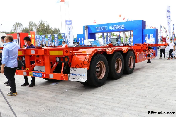 CIMC Dongyue 40-inch container transport semi-trailer Exterior (3) | 86Trucks