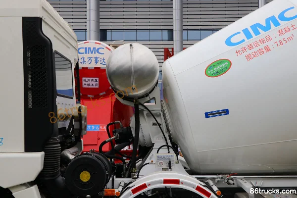 XCMG Hanfeng G5 N series 350hp 8X4(12 wheels) concrete mixer truck (China VI) (Wanshida brand) Body (2) | 86Trucks