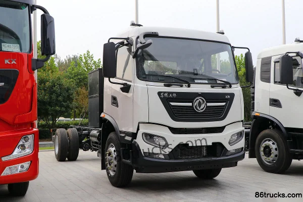 Dongfeng Commercial Vehicle Tianjin KR 4X2(6 roues) châssis de camion de voirie électrique pur Extérieur