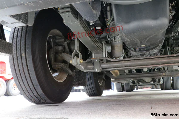 Sinotruk HOWO TH7 poids lourd 460 ch 8X4(12 roues) camion frigorifique (China VI) (marque Luye) Châssis (2) | 86Trucks