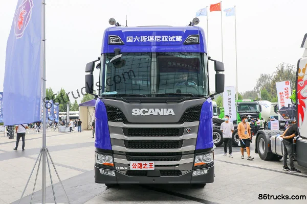 Scania Nouvelle Série R Poids Lourd 500 ch 6X2R Tracteur Routier (China VI) (Modèle R500) Extérieur (2) | 86Trucks