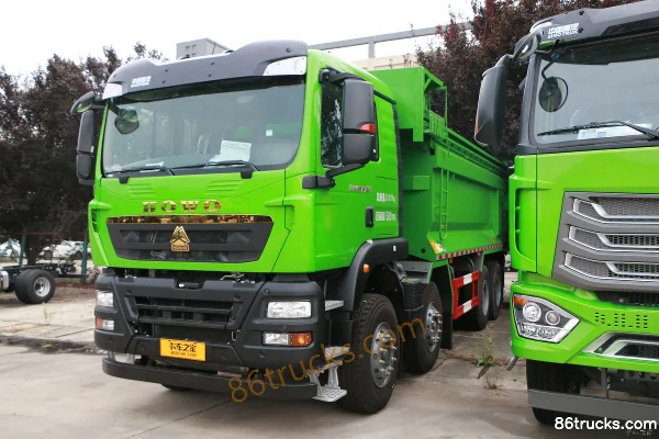 Sinotruk HOWO TX 430 hp 8X4(12 wheels) 6.5m Dump Truck Exterior (3) | 86Trucks