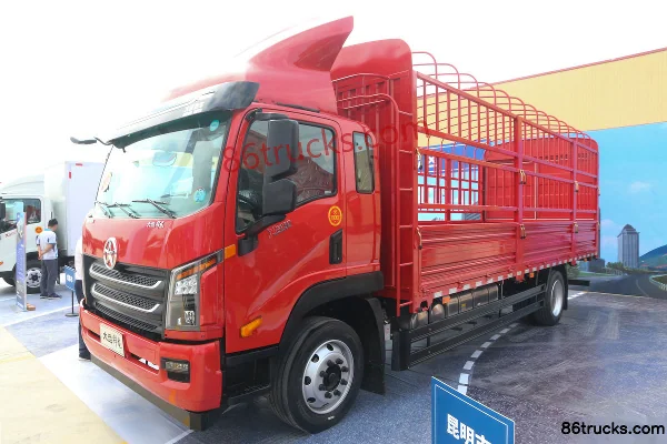 Dayun Xianglong 230 hp 4X2(6 wheels) 6.8m Cargo Truck with Cage (China VI) Exterior (3) | 86Trucks
