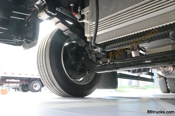 Dayun Xianglong 230 hp 4X2(6 wheels) 6.8m Cargo Truck with Cage (China VI) Chassis (2) | 86Trucks