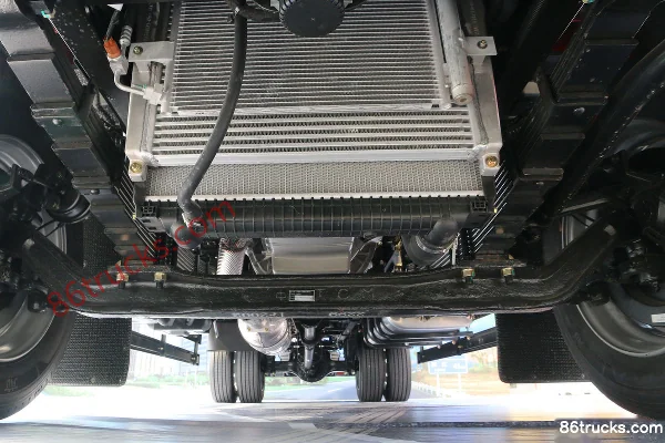 Dayun Xianglong 230 hp 4X2(6 wheels) 6.8m Cargo Truck with Cage (China VI) Chassis (1) | 86Trucks