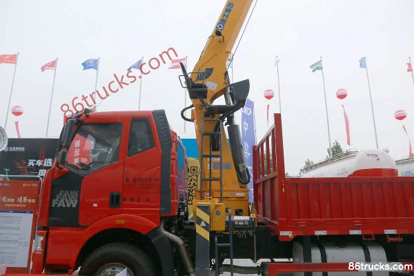 FAW Jiefang J6L 280hp 6X4(10 wheels) Truck-Mounted Crane Body (2) | 86Trucks