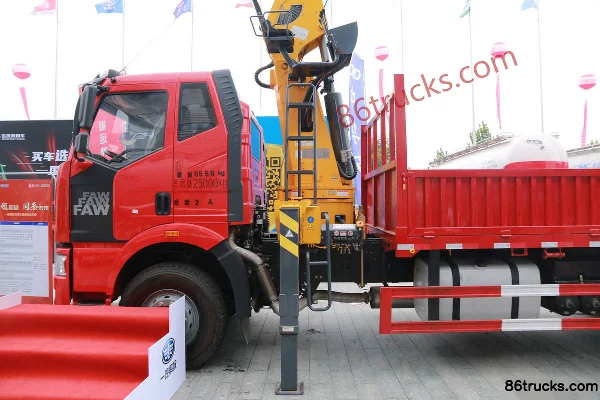 FAW Jiefang J6L 280hp 6X4(10 wheels) Truck-Mounted Crane Body (1) | 86Trucks