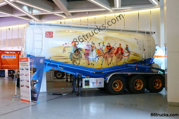 Zhengchi Auto 28.5m³ Ash Discharge Semi-Trailer Exterior (3) | 86Trucks