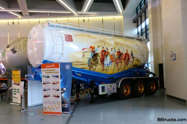 Zhengchi Auto 28.5m³ Ash Discharge Semi-Trailer Exterior (2) | 86Trucks