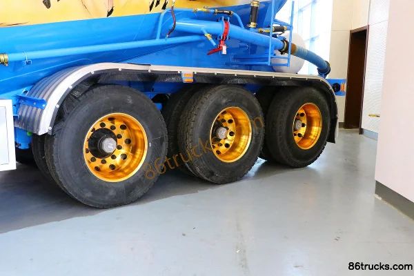 Zhengchi Auto 28.5m³ Ash Discharge Semi-Trailer Chassis (3) | 86Trucks