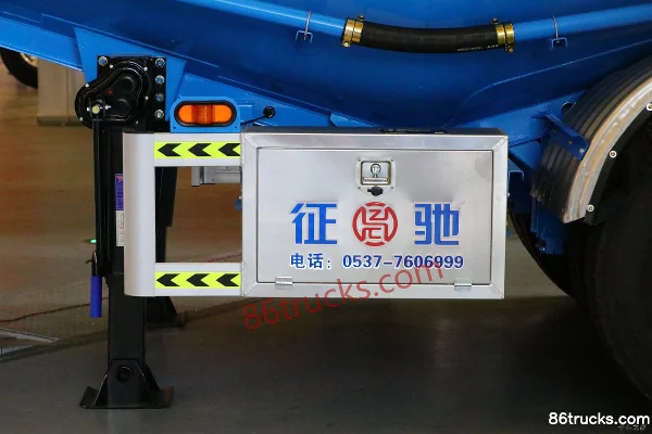 Zhengchi Auto 28.5m³ Ash Discharge Semi-Trailer Chassis (2) | 86Trucks