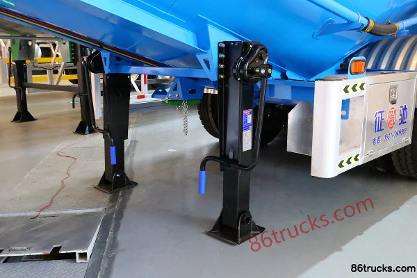Zhengchi Auto 28.5m³ Ash Discharge Semi-Trailer Chassis (1) | 86Trucks
