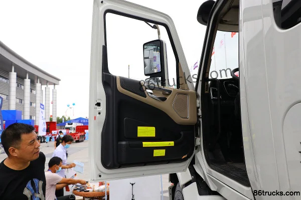 JAC Gallop V7 Heavy Truck 560 hp 6X4(10 wheels) AMT Automatic Long-head Tractor Truck (China VI) (High Wind Deflector) Cab (1) | 86Trucks