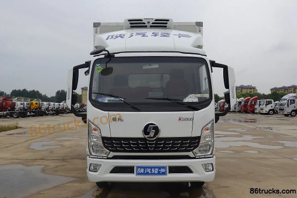 SHACMAN Light Truck Delong K5000 130 hp 4X2(6 wheels) 4.08m Refrigerated Truck (China VI) Exterior (2) | 86Trucks