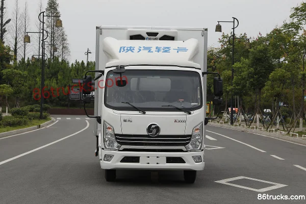 SHACMAN Light Truck Delong K3000 130 ch 4X2(6 roues) 4,08 m camion frigorifique (rapport de pont 4,33) Extérieur (2) | 86Trucks