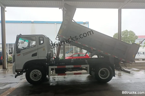 Dongfeng T3 170hp 4X2(6 wheels) 4.2m dump truck (China VI) (axle ratio 6.5) Exterior (3) | 86Trucks