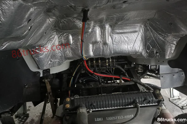 Dongfeng T3 170hp 4X2(6 wheels) 4.2m dump truck (China VI) (axle ratio 6.5) Chassis (2) | 86Trucks
