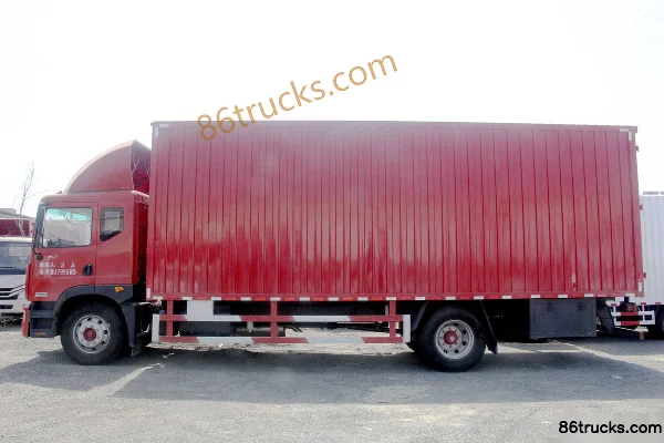 Dongfeng Duolika D9 180 ch 4X2(6 roues) camion porteur fourgon 6,8 m Extérieur (3) | 86Trucks