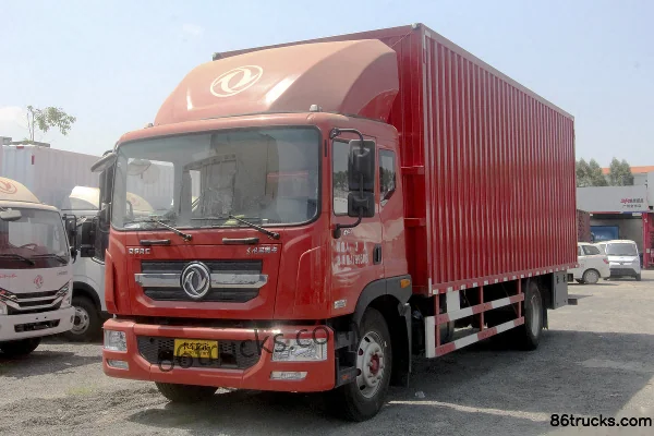 Dongfeng Duolika D9 180 ch 4X2(6 roues) camion porteur fourgon 6,8 m Extérieur (2) | 86Trucks