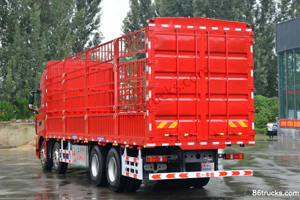 Sinotruk HOWO TH7 Heavy Truck 430hp 8X4(12 wheels) 8.6m Livestock Transport Truck (China VI) Body (3) | 86Trucks