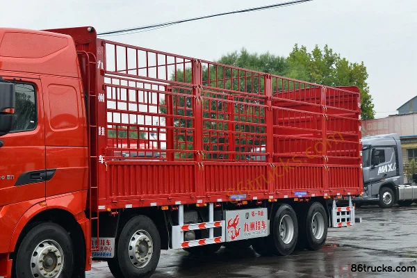 Sinotruk HOWO TH7 Heavy Truck 430hp 8X4(12 wheels) 8.6m Livestock Transport Truck (China VI) Body (1) | 86Trucks