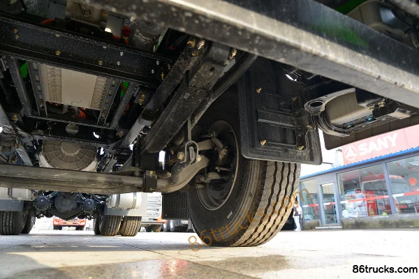 SANY Truck EV-490 6X4(10 wheels) Electric Tractor Truck 282.64kWh Chassis (3) | 86Trucks