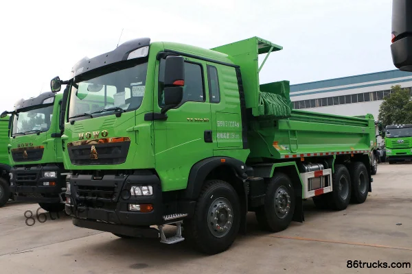 Sinotruk HOWO TX Heavy Truck 350 hp 8X4(12 wheels) 6.8m dump truck (China VI) (Sinotruk) Exterior (3) | 86Trucks