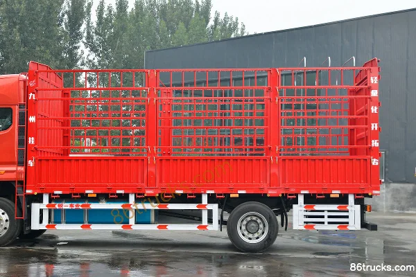 Sinotruk HOWONX camion moyen 220 ch 4X2(6 roues) 6,2 m porteur à ridelles (China VI) Carrosserie (2) | 86Trucks