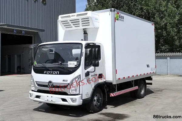 Foton Aoling CTS 156 hp 4X2(6 wheels) 4.08m Refrigerated Truck (China VI) (Zhongdakai Brand) Exterior (2) | 86Trucks