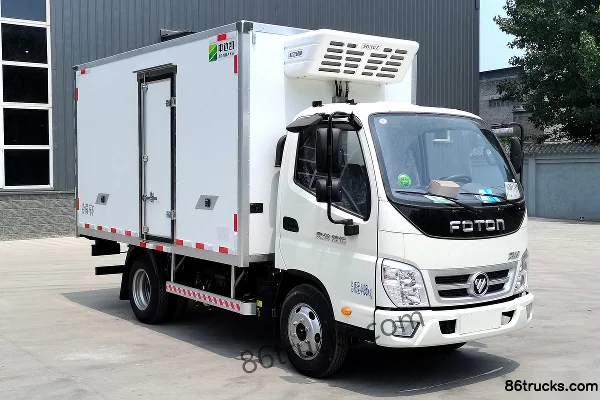 Foton Aoling Jieyun 115 ch 4X2(6 roues) 3,7 m camion frigorifique (China VI) (marque Zhongdakai) Extérieur