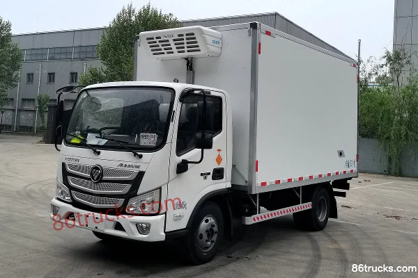 Foton Aumark S1 130 ch 4X2(6 roues) 4.08 m camion frigorifique (China VI) (Zhongdakai) Extérieur (3) | 86Trucks