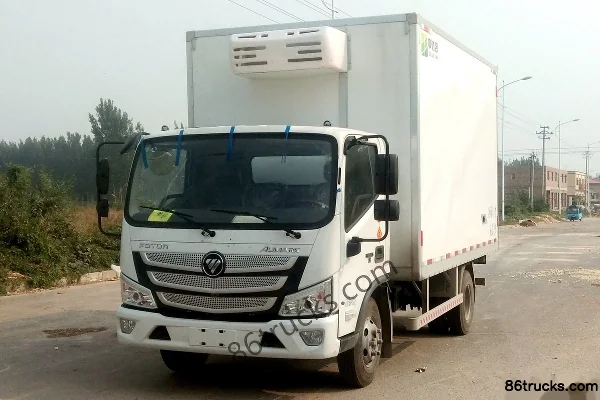 Foton Aumark S1 156 ch 4X2(6 roues) 4,08 m camion frigorifique (China VI)(marque Zhongdakai) Extérieur (2) | 86Trucks