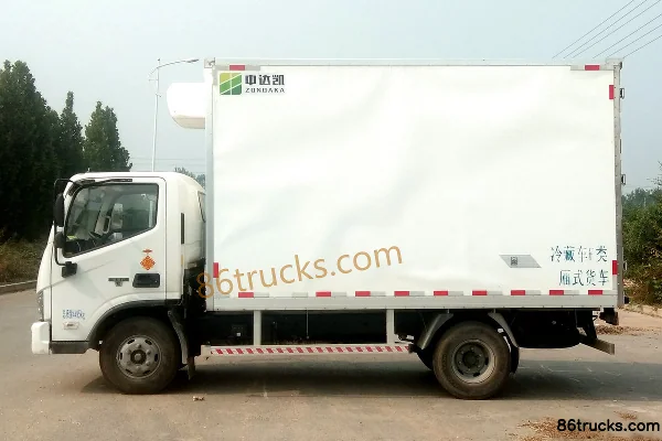 Foton Aumark S1 156 ch 4X2(6 roues) 4,08 m camion frigorifique (China VI)(marque Zhongdakai) Extérieur (3) | 86Trucks