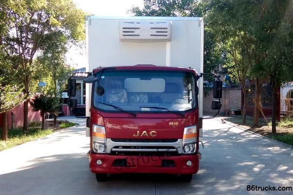 JAC Shuailing Q6 160 ch 4X2(6 roues) camion frigorifique 4,08 m (China VI) (marque Zhongda Kai) Extérieur (2) | 86Trucks