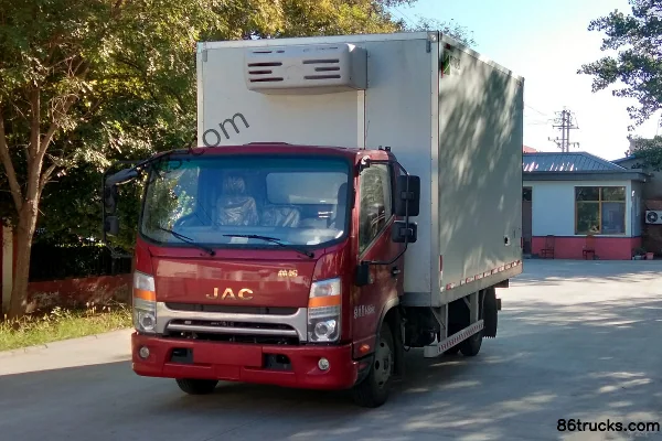 JAC Shuailing Q6 160 ch 4X2(6 roues) camion frigorifique 4,08 m (China VI) (marque Zhongda Kai) Extérieur (3) | 86Trucks