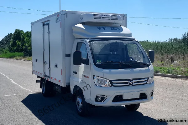 Foton Xiangling M2 115hp 4X2(6 wheels) 3.7m Refrigerated Truck (China VI) (Zhongdakai Brand) Exterior