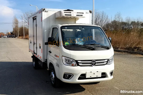 Foton Xiangling M1 115hp 4X2(6 wheels) 3.12m Refrigerated Truck (China VI) (Zhongdakai Brand) Exterior
