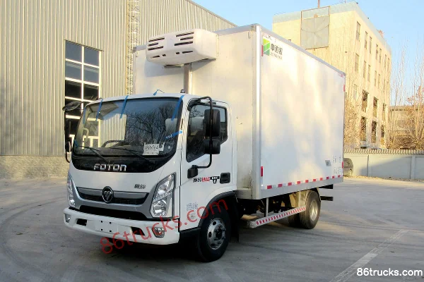 Foton Aoling Supu 156hp 4X2(6 wheels) 4.08m Refrigerated Truck (5-speed)(China VI)(Zhongdakai Brand) Exterior (3) | 86Trucks