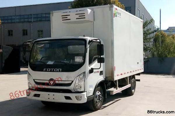 Foton Aoling CTS 156 ch 4X2(6 roues) camion frigorifique 4,08 m (China VI) (marque Zhongdaikai) Extérieur (3) | 86Trucks