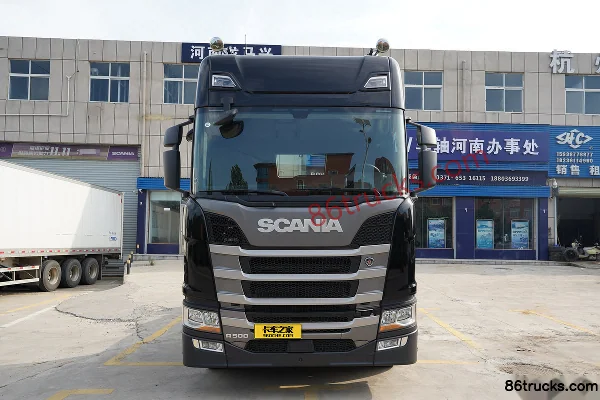 Scania New R-Series Heavy Truck 500hp 6X2R Tractor Truck (China VI)(Black)(Model R500) Exterior (2) | 86Trucks