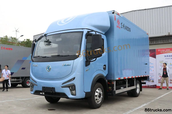 Dongfeng électrique Kaipute e-star 4,5 T 4,2 m cabine simple fourgon électrique pur 81,14 kWh 4X2(6 roues) Extérieur (3) | 86Trucks