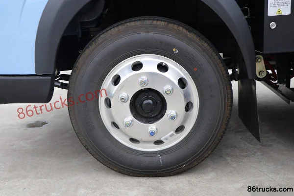Dongfeng électrique Kaipute e-star 4,5 T 4,2 m cabine simple fourgon électrique pur 81,14 kWh 4X2(6 roues) Châssis (2) | 86Trucks