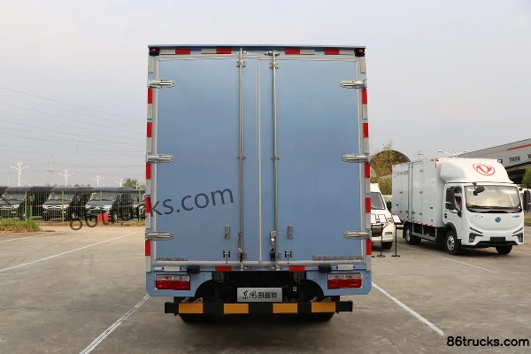 Dongfeng électrique Kaipute e-star 4,5 T 4,2 m cabine simple fourgon électrique pur 81,14 kWh 4X2(6 roues) Carrosserie (1) | 86Trucks