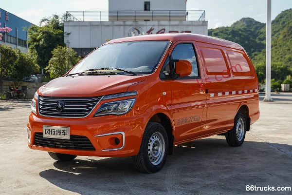 Dongfeng Lingzhi V3 2023 édition personnalisée 116 ch 1,6L essence 2 places fourgon fermé Extérieur (3) | 86Trucks