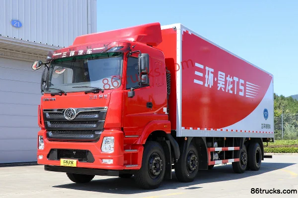 Sanhuan Shitong Haolong Comfort Edition 260 hp 8X2(10 wheels) 6.8m Van Truck (China VI) Exterior (3) | 86Trucks