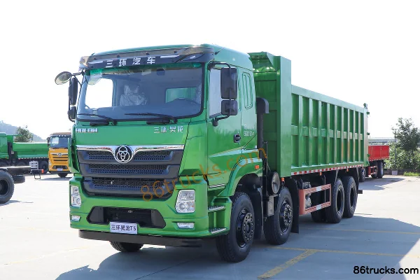 Sanhuan Shitong Haolong Luxury Edition 300 hp 8X4(12 wheels) 6.2m Dump Truck (China VI) Exterior (3) | 86Trucks